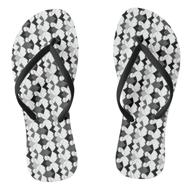 Abstract folk african ethno traditional native jandals (Footbed)