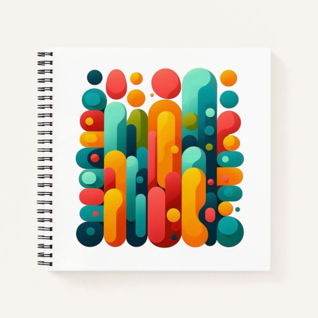 Abstract forms notebook (Front)