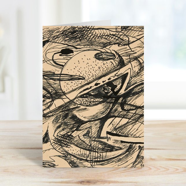 Abstract Forms | Rudolf Bauer Card (Creator Uploaded)