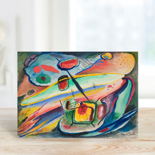 Abstract Forms   Rudolf Bauer Card