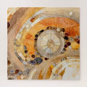 Abstract Fossil Puzzle