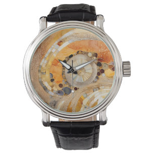 Abstract Fossil Watch