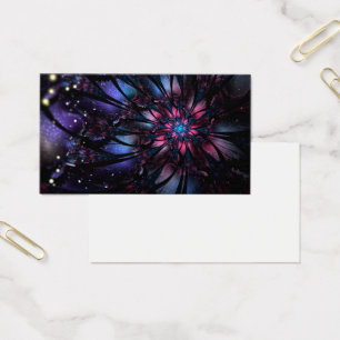 Abstract fractal flower design. 