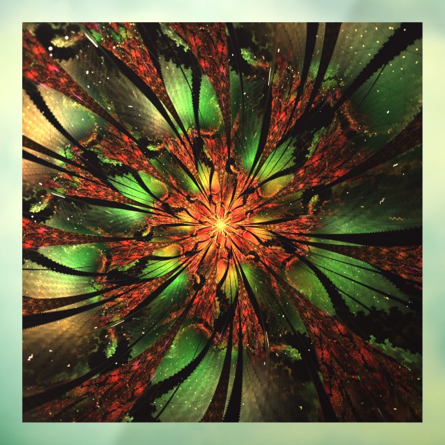 Abstract fractal flower design.  (Sheet 3)