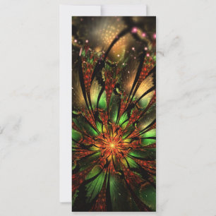 Abstract fractal flower design.