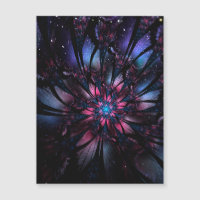 Abstract fractal flower design.