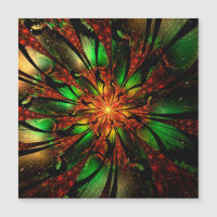 Abstract fractal flower design.