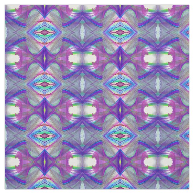 abstract fractal pattern fabric (Swatch)