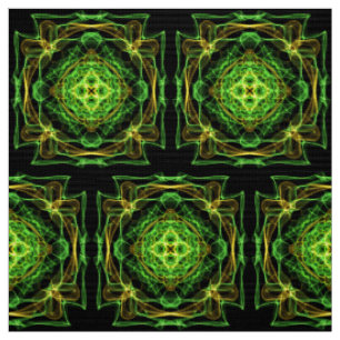abstract fractal pattern fabric
