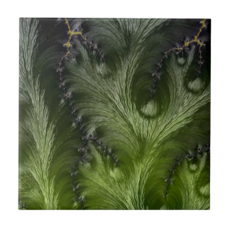 Abstract fractal patterns and shapes. Fractal Art Tile