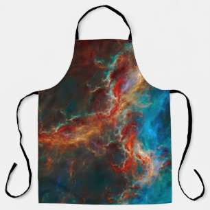 Abstract fractal patterns and shapes. Infinite uni Apron
