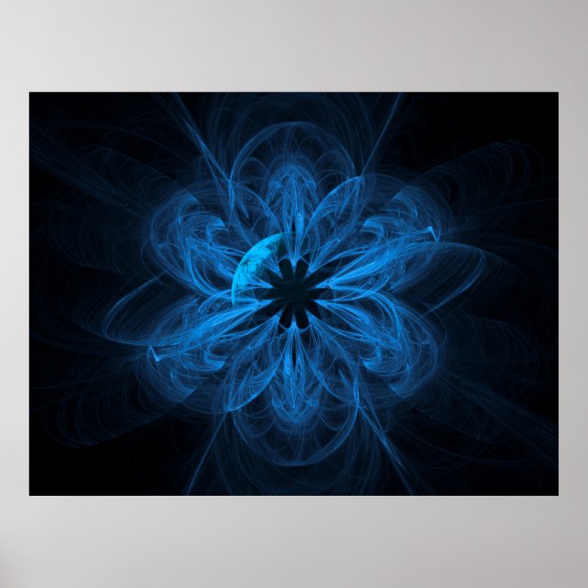 abstract fractal poster (Front)