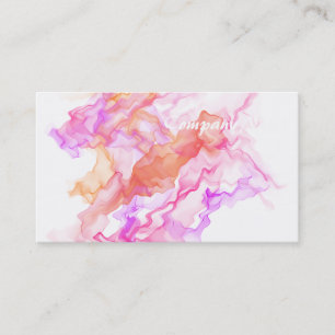 Abstract  Fractal Smoke Business Card