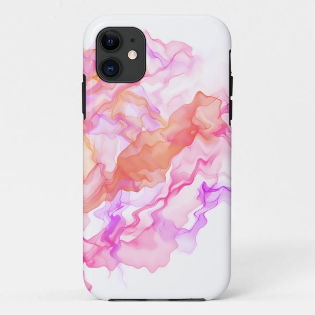 Abstract  Fractal Smoke Case-Mate iPhone Case (Back)