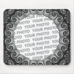 Abstract frame ARTs GEO 1 + your photo Mouse Pad
