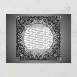Abstract frame ARTs GEO 1 + your photo Postcard