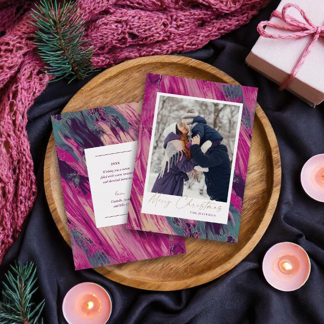 Abstract Frame Merry Christmas Photo (Creator Uploaded)