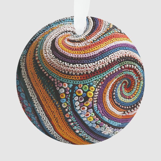 Abstract Fun  Ornament (Front)
