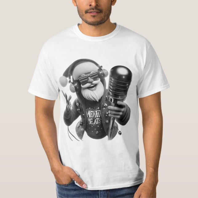 Abstract Fusion: Dark T-Shirt Design (Front)