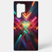 Abstract Futuristic Sci-Fi, Colourful Geometric