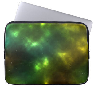 Abstract Galaxy Constellations Digital Art: IV  Laptop Sleeve