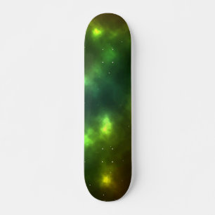 Abstract Galaxy Constellations Digital Art: IV  Skateboard