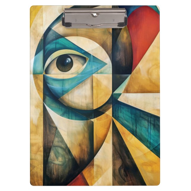 Abstract Gaze Clipboard (Front)