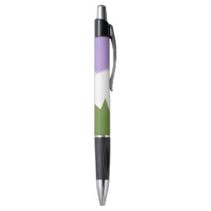 Abstract Genderqueer Pride Flag