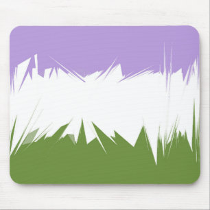 Abstract  Genderqueer Pride Flag      Mouse Pad