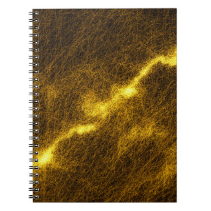 Abstract generated vintage pattern grunge graphic notebook