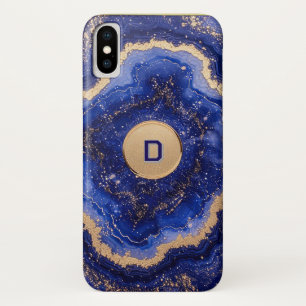 Abstract Geode Design With Rose Gold Accents Case-Mate iPhone Case