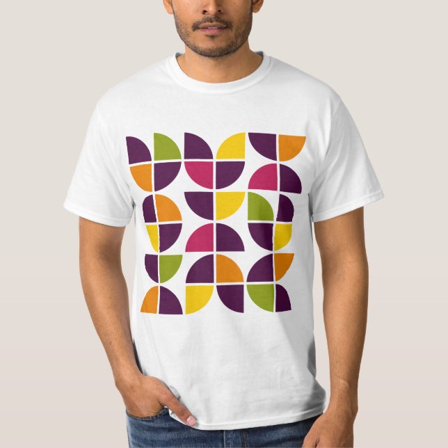 Abstract Geometric 110421v2 T-Shirt (Front)
