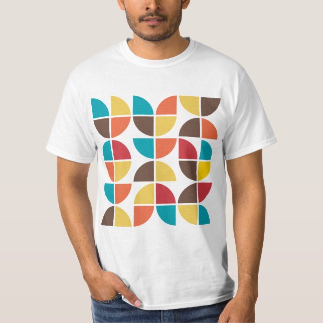 Abstract Geometric 110421v3 T-Shirt (Front)