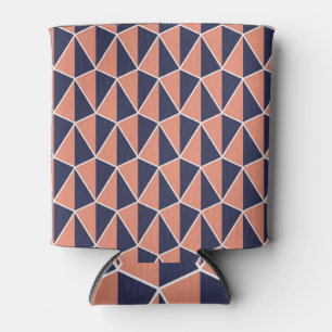 Abstract Geometric: Art Deco Seamless Can Cooler