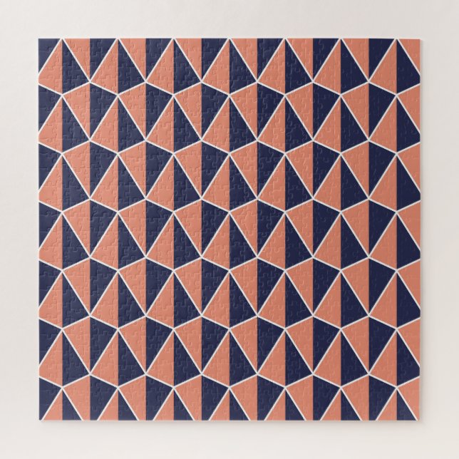 Abstract Geometric: Art Deco Seamless Jigsaw Puzzle (Vertical)