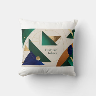 Abstract Geometric Art Modern minimalist  Cushion