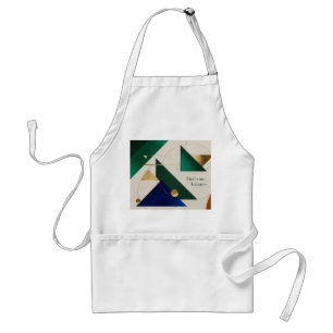 Abstract Geometric Art Modern minimalist  Standard Apron