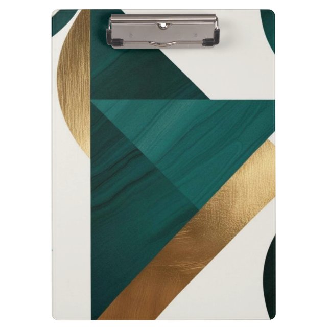 Abstract Geometric Art Modern poster minimalist  Clipboard (Front)