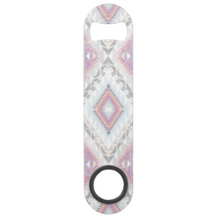Abstract Geometric Aztec Pattern