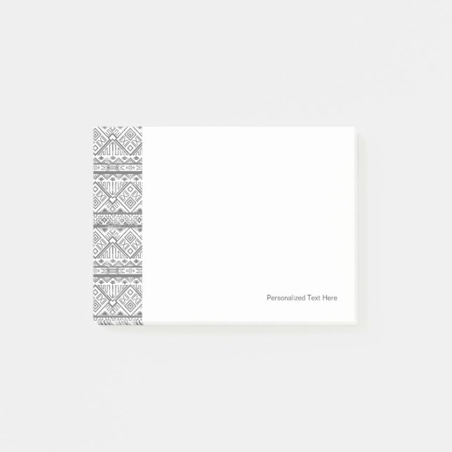 Abstract Geometric Aztec Pattern 2 Post-it Notes (Front)