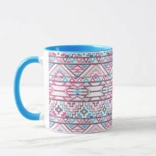 Abstract Geometric Aztec Pattern 3 Mug