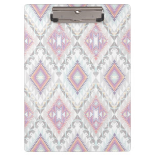Abstract Geometric Aztec Pattern Clipboard
