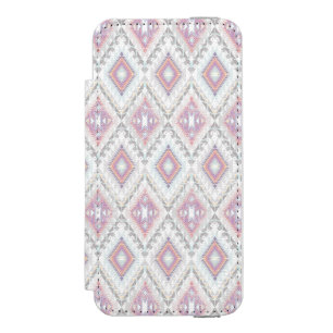 Abstract Geometric Aztec Pattern Incipio Watson™ iPhone 5 Wallet Case