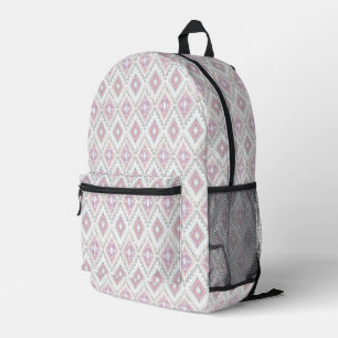 Abstract Geometric Aztec Pattern Printed Backpack