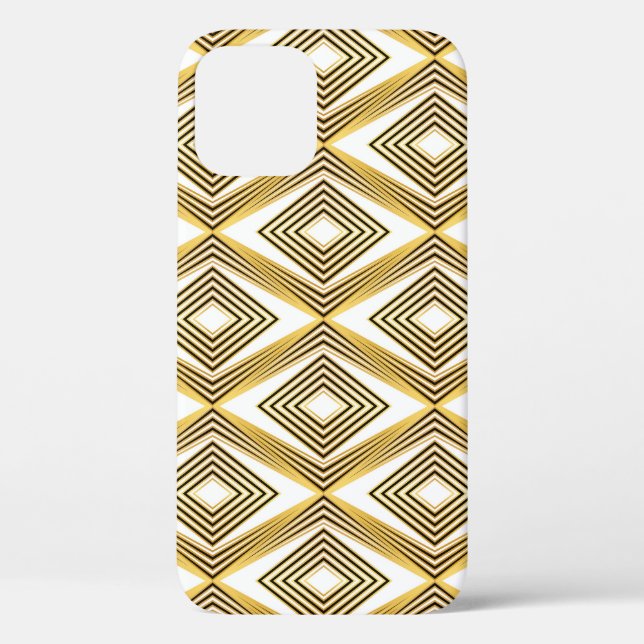 Abstract Geometric Background Art Deco Case-Mate iPhone Case (Back)