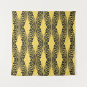 Abstract geometric background. Art Deco illustrati Tapestry