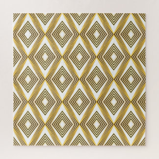 Abstract Geometric Background Art Deco Jigsaw Puzzle