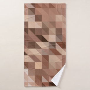 Abstract geometric background looks like stylised bath towel