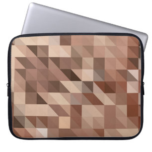 Abstract geometric background looks like stylised laptop sleeve