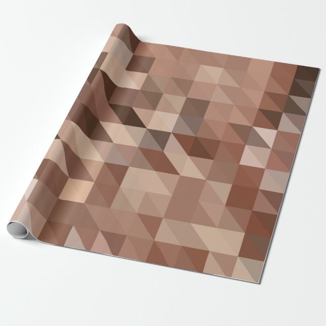 Abstract geometric background looks like stylised  wrapping paper (Unrolled)
